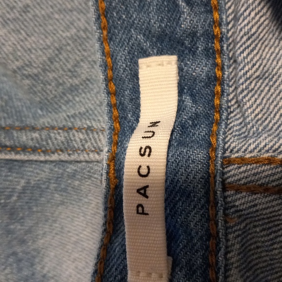 PacSun denim Plaid Ultra high-rise Vintage short bundle - Picture 7 of 11